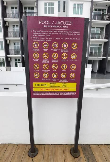 A1403 Jb City Sks Habitat Larkin 2Br 6Pax 100Mbps Netflix!! By Stay Johor Bahru Eksteriør bilde